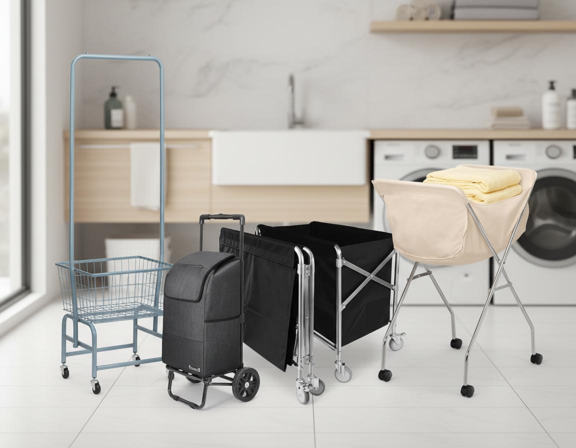 Best Foldable Laundry Butler Cart - Space-Saving, Durable, and Easy to Maneuver