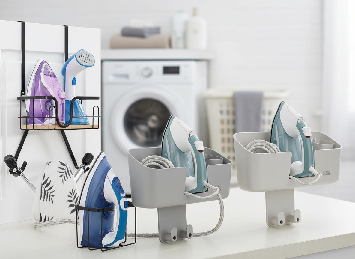 Best Iron Storage Caddy - Space-Saving, Easy-Access, and Laundry Room Organizer