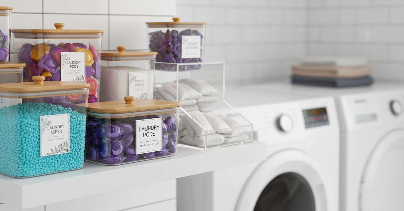 Best Laundry Pod Dispenser - Stylish Organization, Easy Access, and Convenient Storage