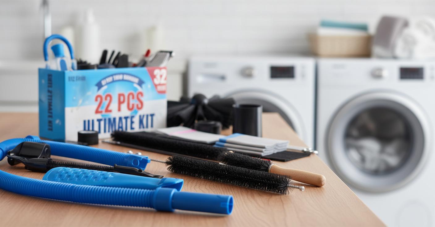 Best Lint Filter Cleaning Brush - Easy to Use, Efficient Dryer Vent Cleaning, Vacuum Compatible