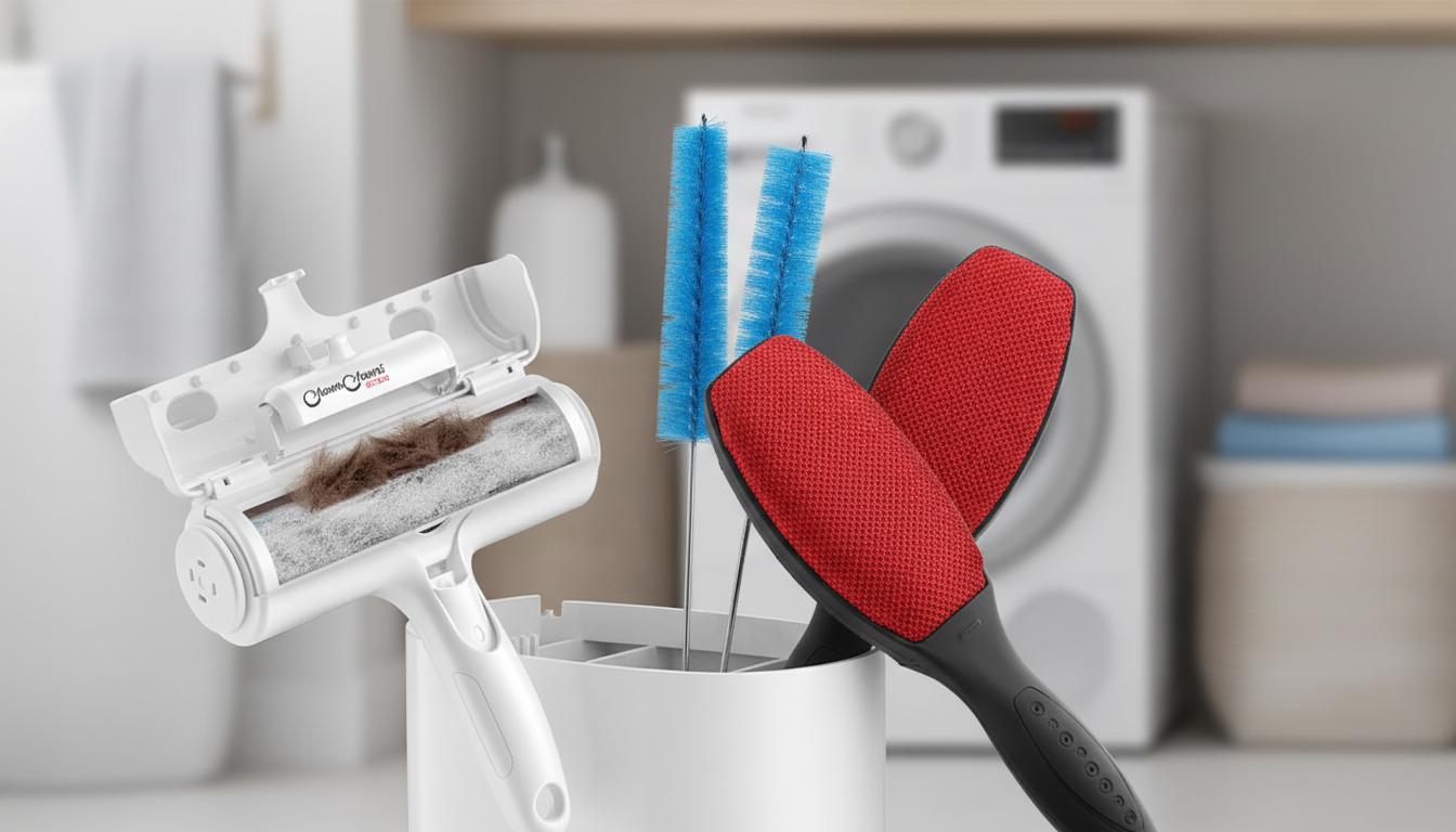 Best Lint Trap Cleaning Brush - Reusable, Effective Pet Hair Removal, Durable Design