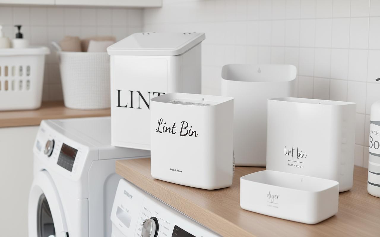 Best Magnetic Mesh Lint Catcher - Stylish Design, Space-Saving Convenience, Efficient Laundry Organization