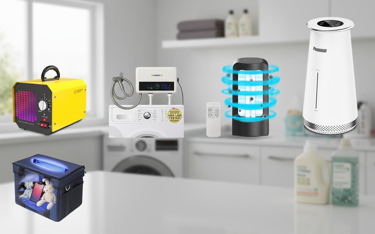 Best Ozone Laundry Sanitizer - Effective Odor Elimination, Advanced Air Purification, and Safe Home Use
