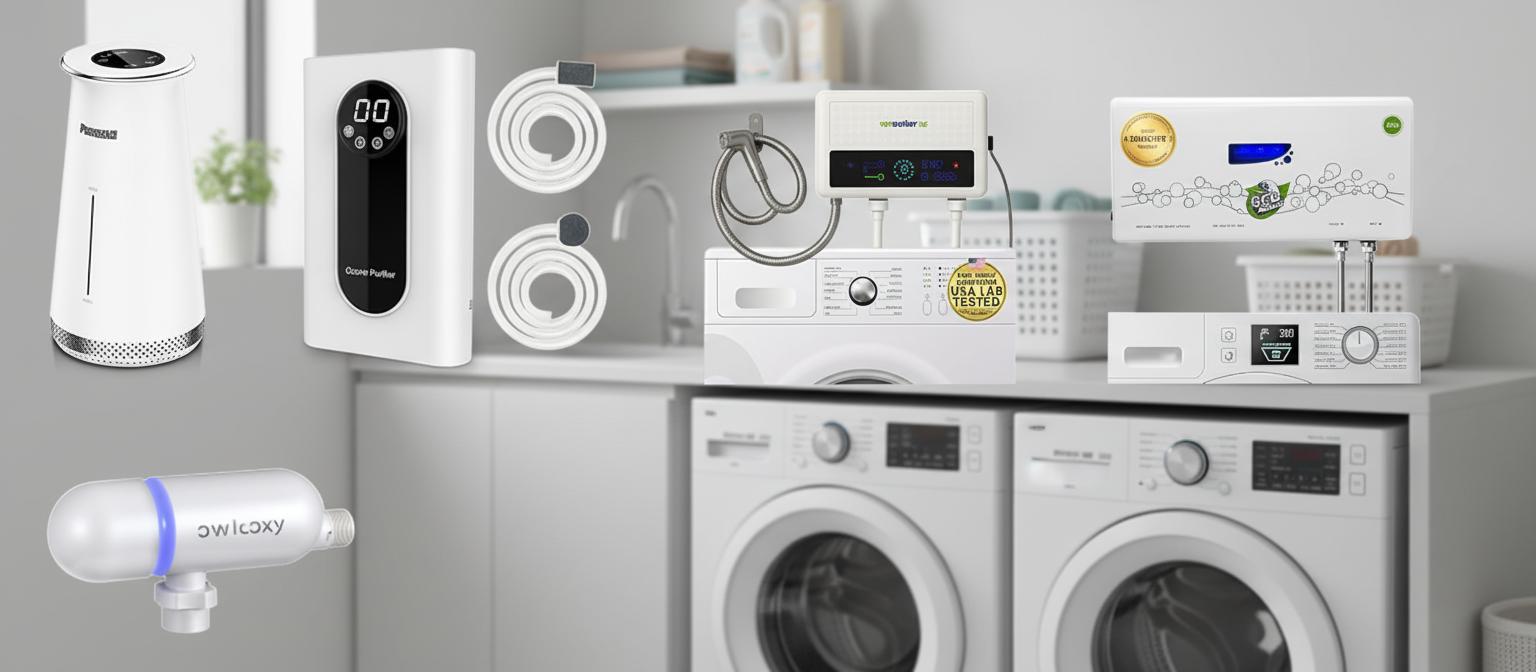 Best Ozone Laundry Sanitizing System - Powerful Pesticide Removal, Effective Bacteria Elimination, Safe for Fruits and Vegetables
