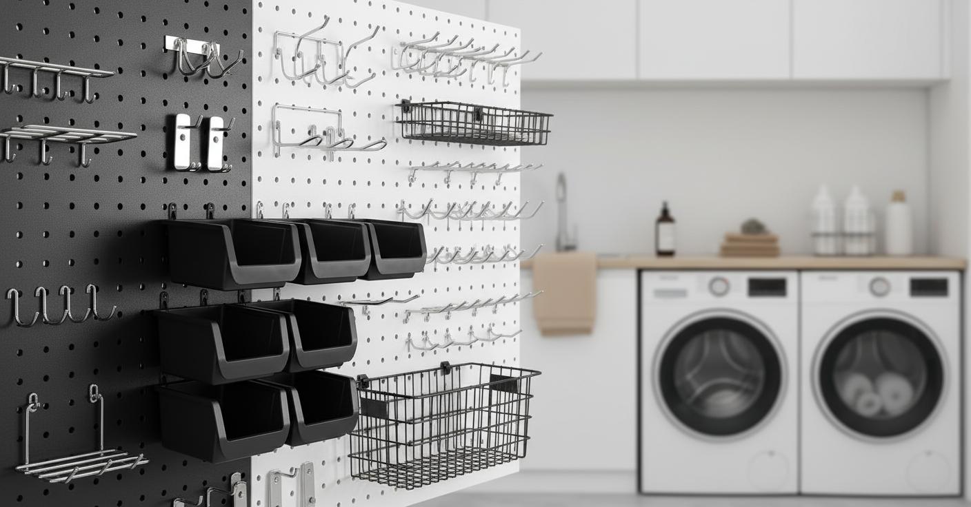 Best Pegboard Organization Wall - Efficient Tool Storage, Customizable Layout, Durable Design