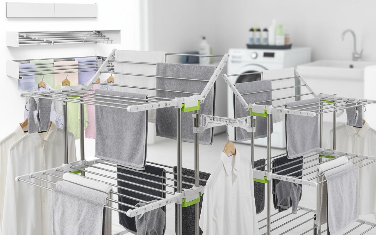 Best Pull-Out Clothes Drying Rack - Space-Saving, Durable, and Easy to Install