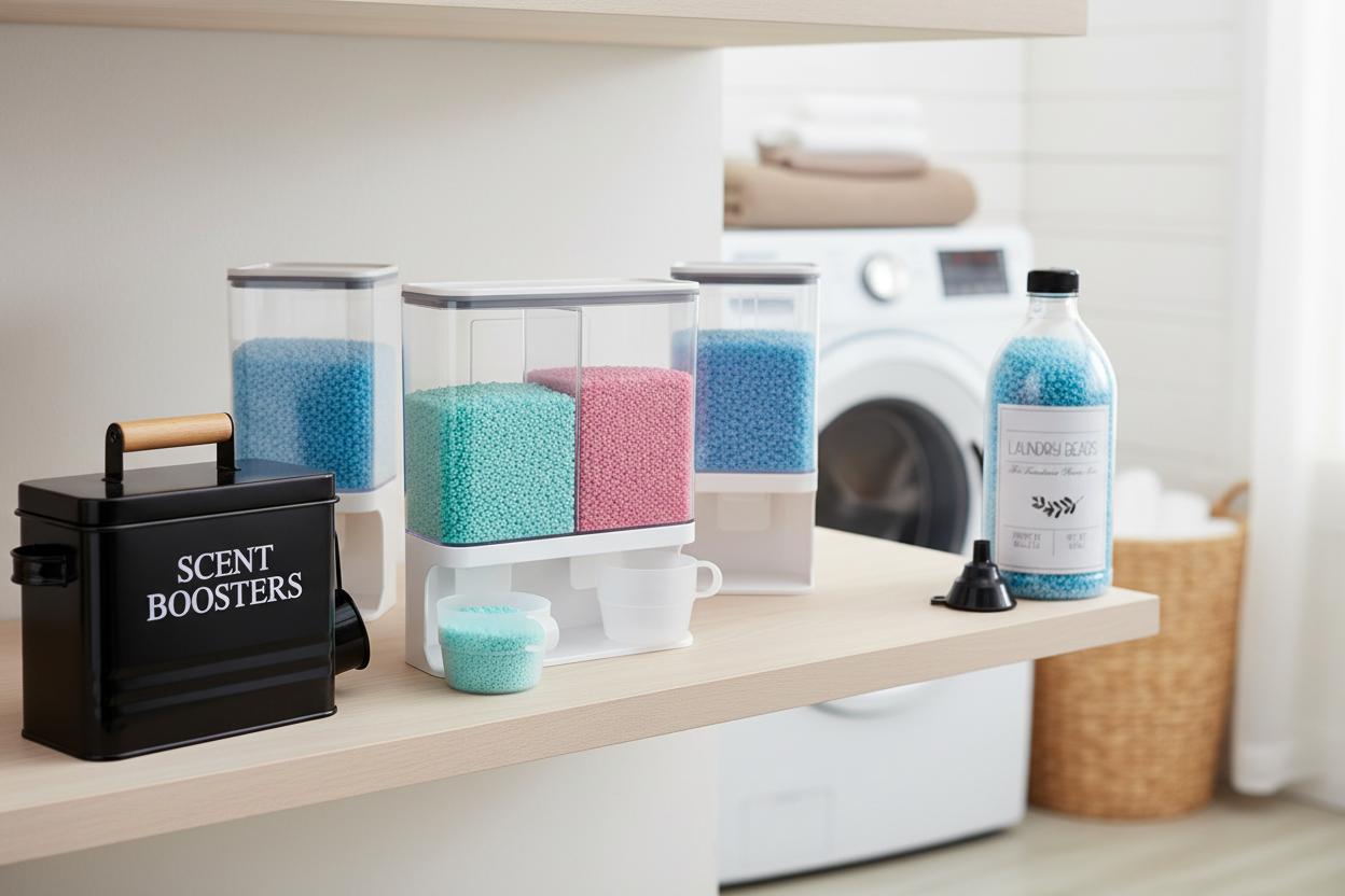 Best Scent Booster Dispenser - Stylish Design, Space-Saving Storage, Easy Dispensing