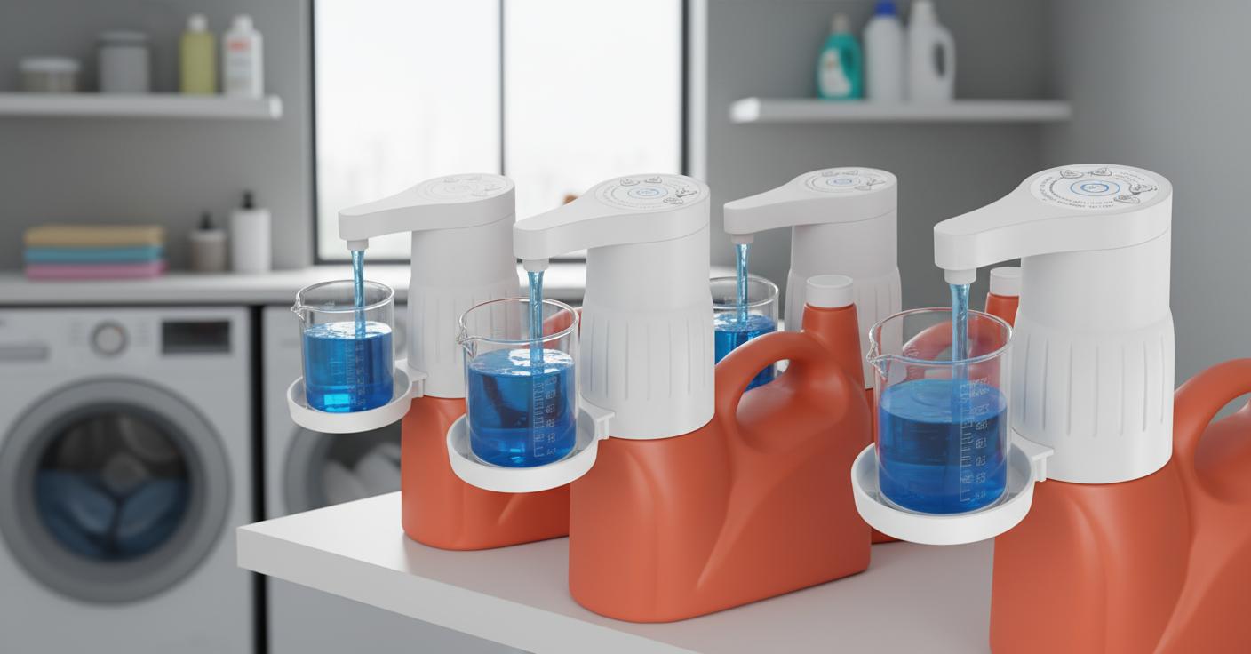 Best Smart Laundry Detergent Dispenser - Mess-Free Design, Easy Measurement, Convenient Use