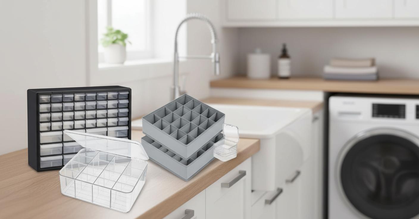 Best Sock and Small Items Organizer - Efficient Storage, Compact Design, and Easy Accessibility