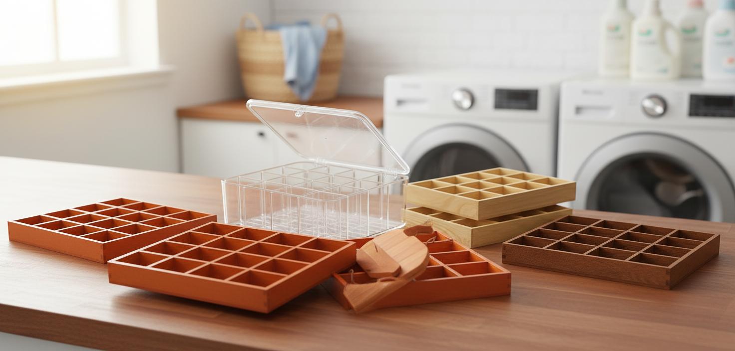 Best Sock Sorting Tray - Keeps Socks, Underwear and Accessories Neatly Organized and Easily Accessible