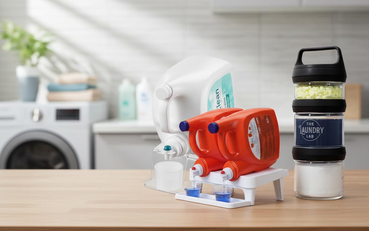 Best Stackable Laundry Bottle Tray - Space-Saving, Durable, and Easy Accessibility