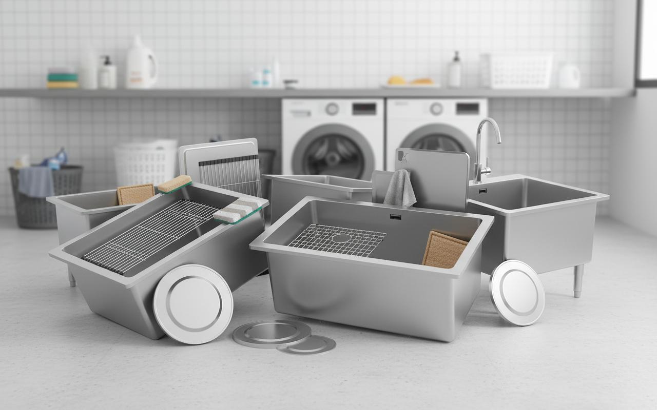 Best Under-sink Utility Sink - Space-saving design, easy installation, durable construction