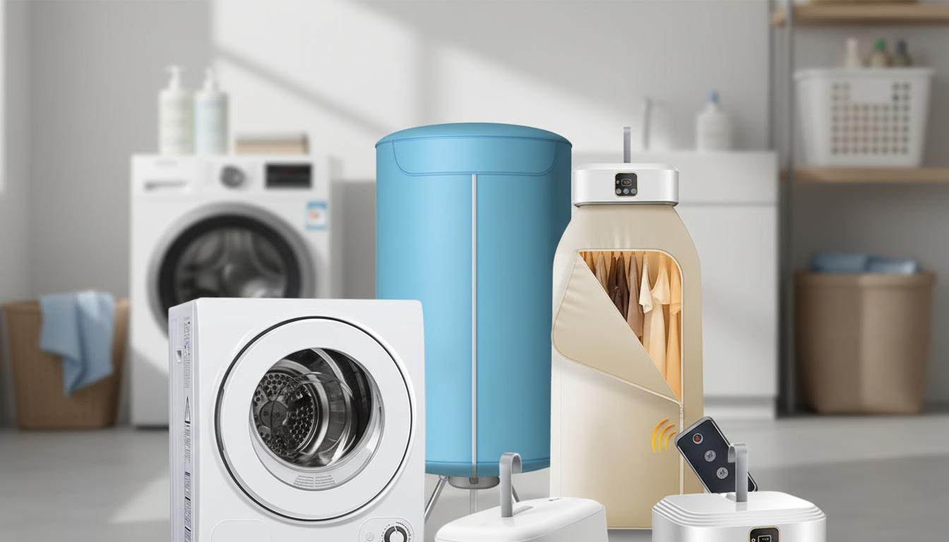 Best Ventless Compact Laundry Drying Pod - Efficient Drying, Space-Saving Design, Ideal for Apartments and RVs