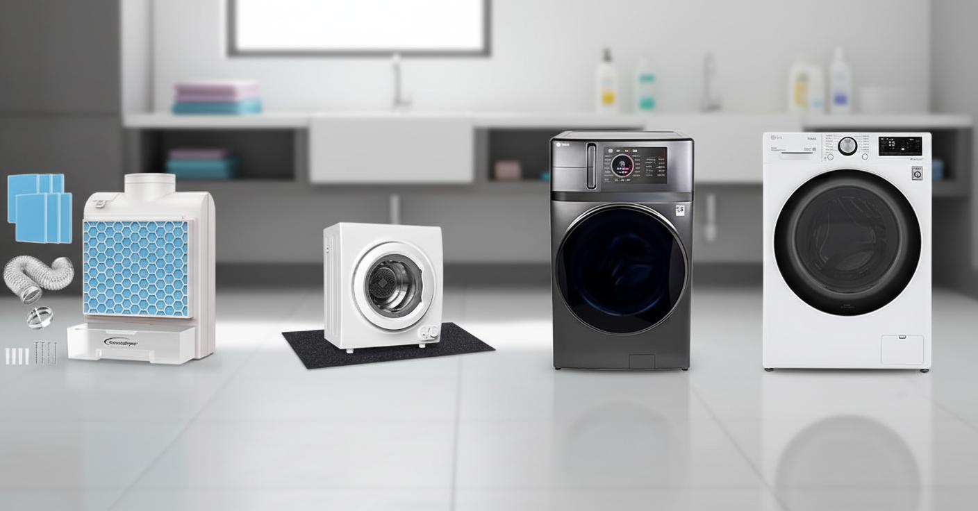 Best Ventless Washer-Dryer Combo - Improved Indoor Air Quality, Enhanced Dryer Vent Filtration, Energy Efficient Design