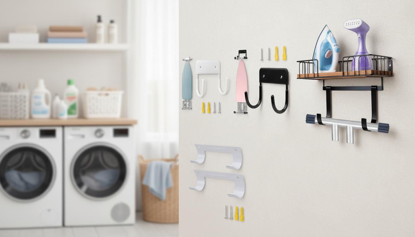 Best Wall-Mounted Ironing Board Holder - Space-Saving, Durable, and Easy to Install