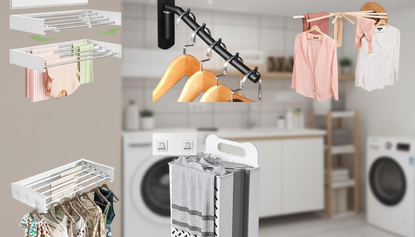 Best Wall-Mounted Laundry Sorter - Space-Saving, Efficient Drying, and Easy Installation