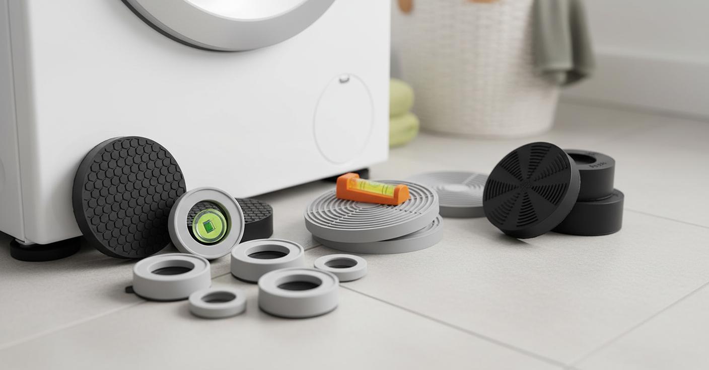 Best Washer Vibration Pads - Stop Washing Machine Movement, Reduce Noise, Protect Floors