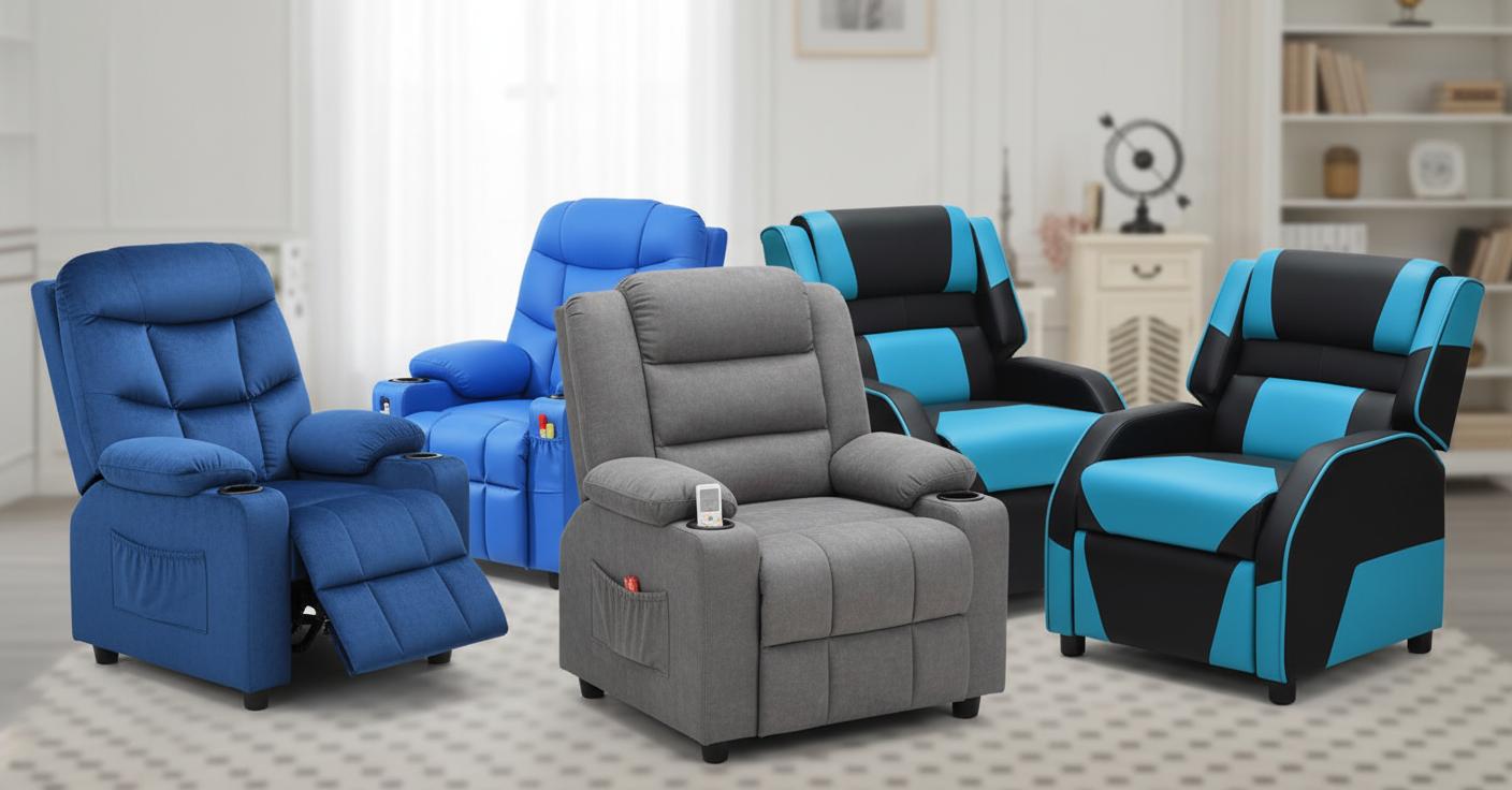 Best Adjustable Ergonomic Recliner Sofa - Cozy Comfort, Customizable Support, Convenient Storage