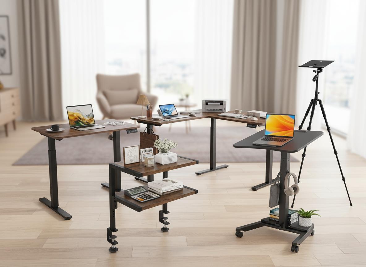Best Adjustable Standing Desk Shelf - Versatile Height Settings, Ergonomic Design, Easy Installation