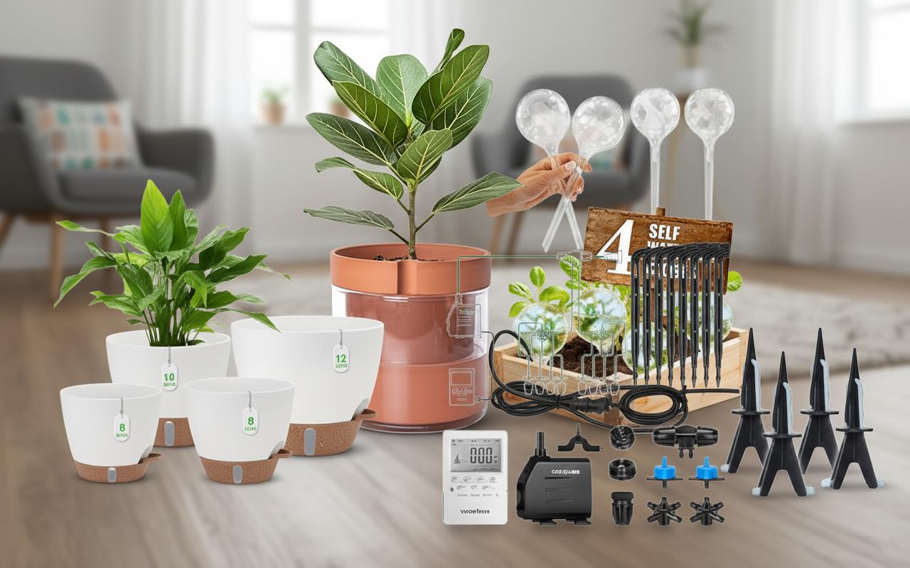 Best Automated Self-Watering Planters - Easy Plant Watering, Smart Monitoring, and Hassle-Free Gardening