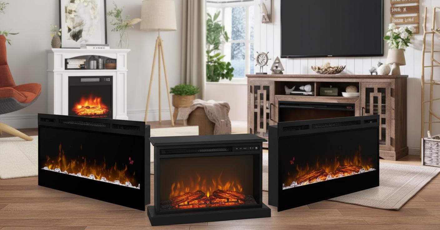 Best Compact Electric Fireplace Console - Space-Saving Design, Stylish Look, Efficient Heating