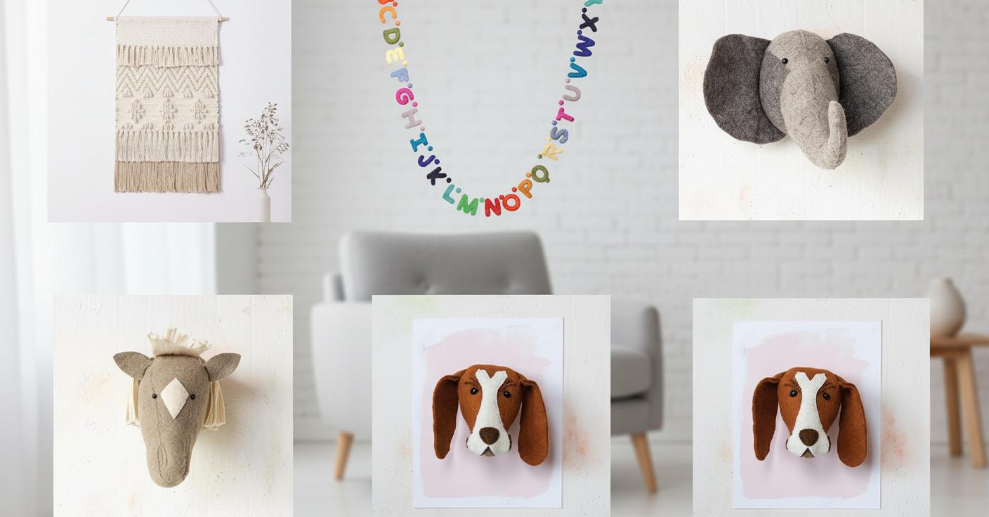 Best Eco-Friendly Wool Wall Art - Sustainable, Elegant Geometric Designs, Bohemian Charm