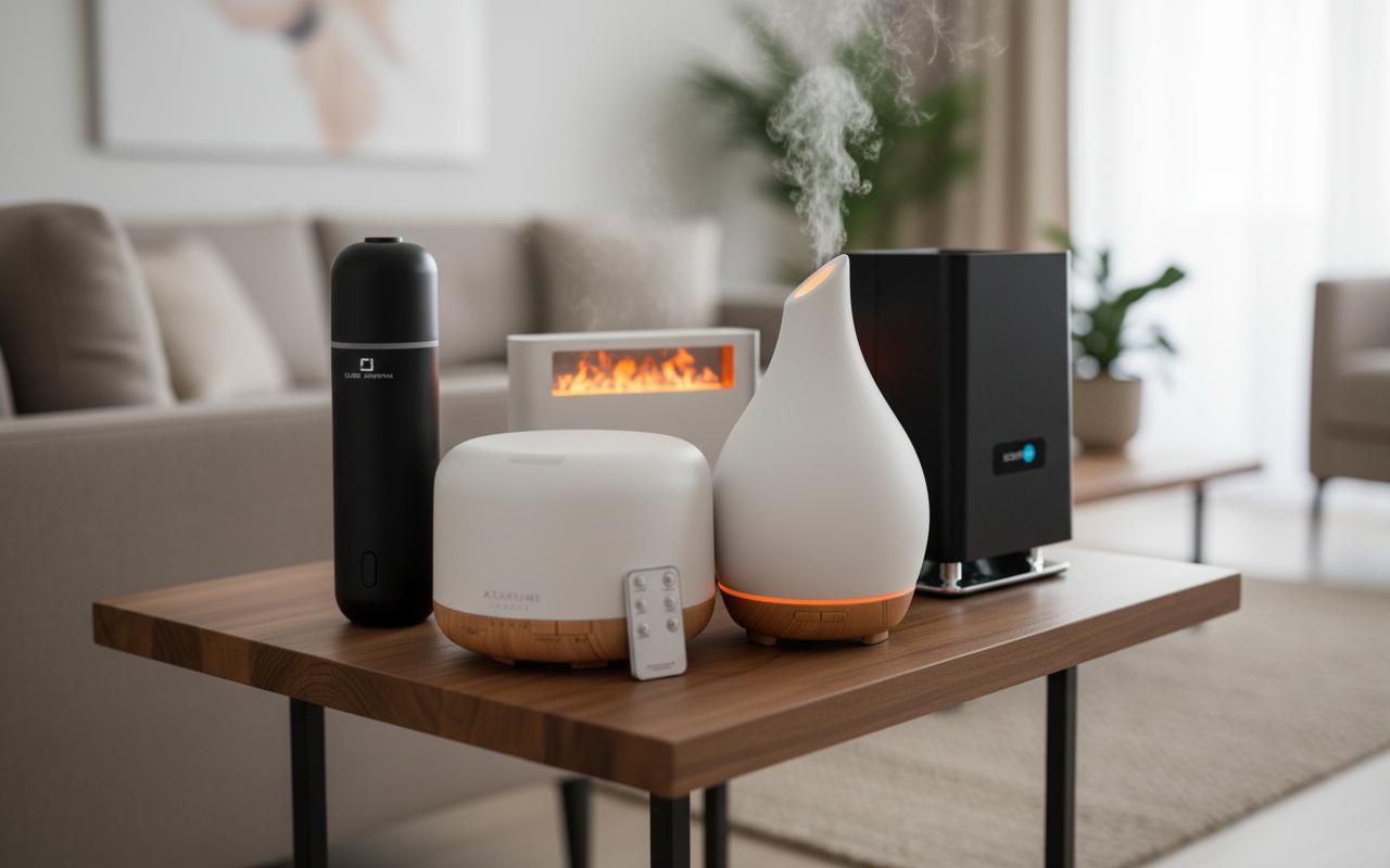 Best Electric Aromatherapy Diffuser - Soothing Ambiance, Adjustable Timed Fragrance Release, and Elegant Design