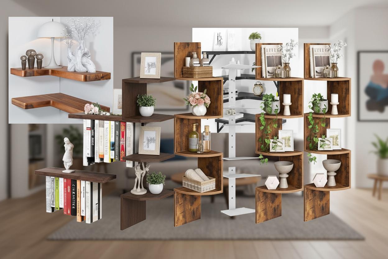 Best Floating Corner Bookshelf - Maximizing Corner Space, Stylish Design, and Durable Shelves