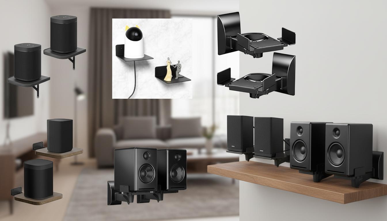 Best Floating Shelf Speakers - Space-Saving Design, Versatile Wall Mounting, Superior Sound Quality