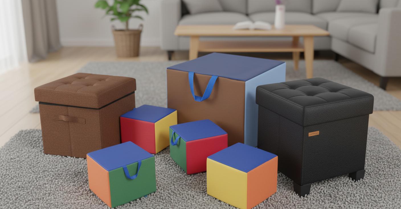 Best Foldable Foam Seating Cubes - Ultralight, Portable, Comfortable