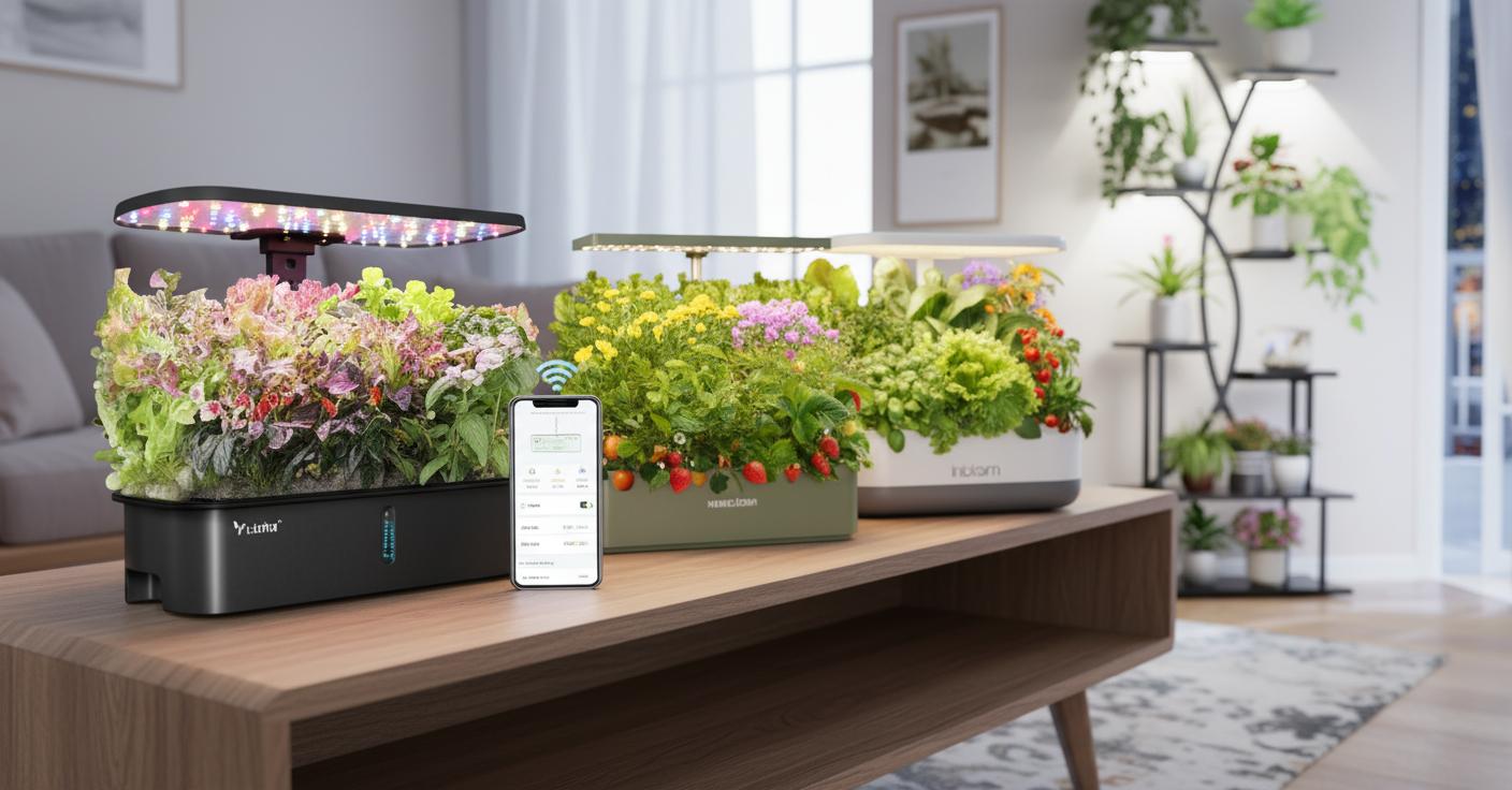 Best Indoor Tree Planter with LED Grow Light - Smart App Control, Hydroponic Efficiency, Energy Saving