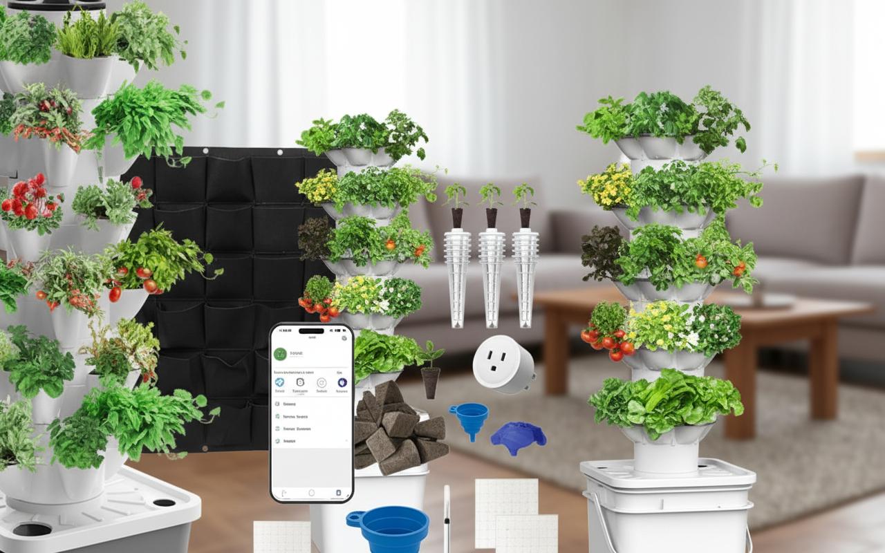 Best Indoor Vertical Wall Garden Kit - Space-Saving, Versatile, Easy to Use