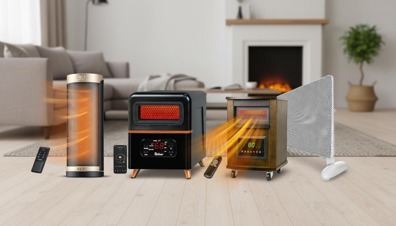 Best Infrared Space Heaters with Art Covers - Efficient Heating, Customizable Settings, and Stylish Design