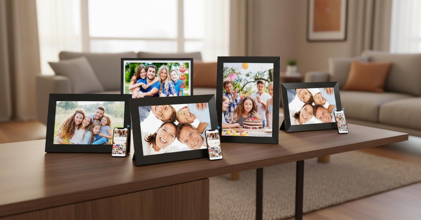 Best Interactive Digital Picture Frame - Instant Sharing, Wireless Connectivity, User-Friendly Interface