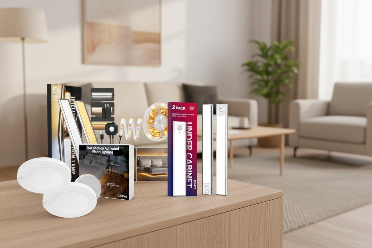 Best Motion-Sensing Under-Sofa Lighting - Hands-Free Convenience, Easy Installation and Energy Efficiency