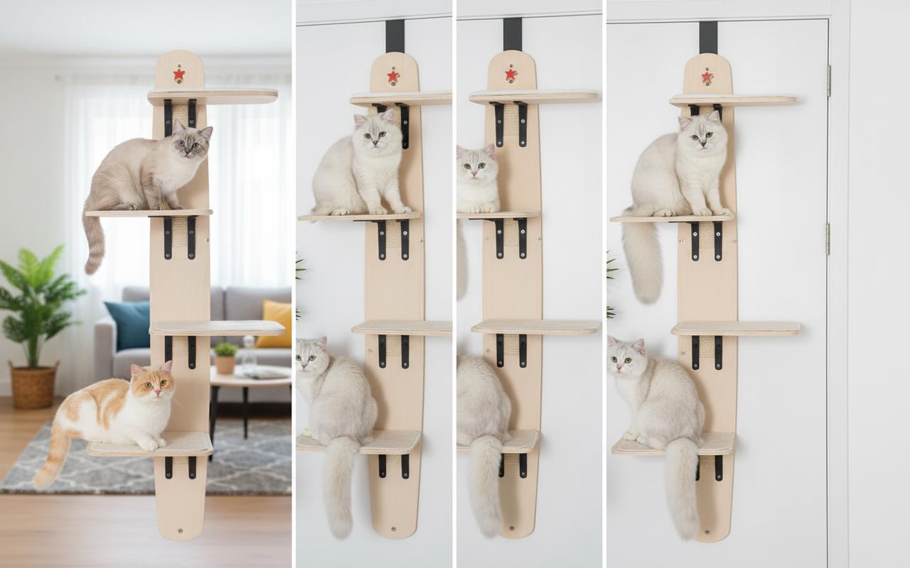 Best Multi-level Cat Climbing Tree Shelf - Cozy, Indoor Friendly, Spacious Playground and Relaxation Space