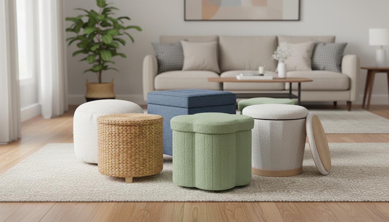 Best Multipurpose Storage Pouf - Cozy Comfort, Stylish Design, and Ample Storage