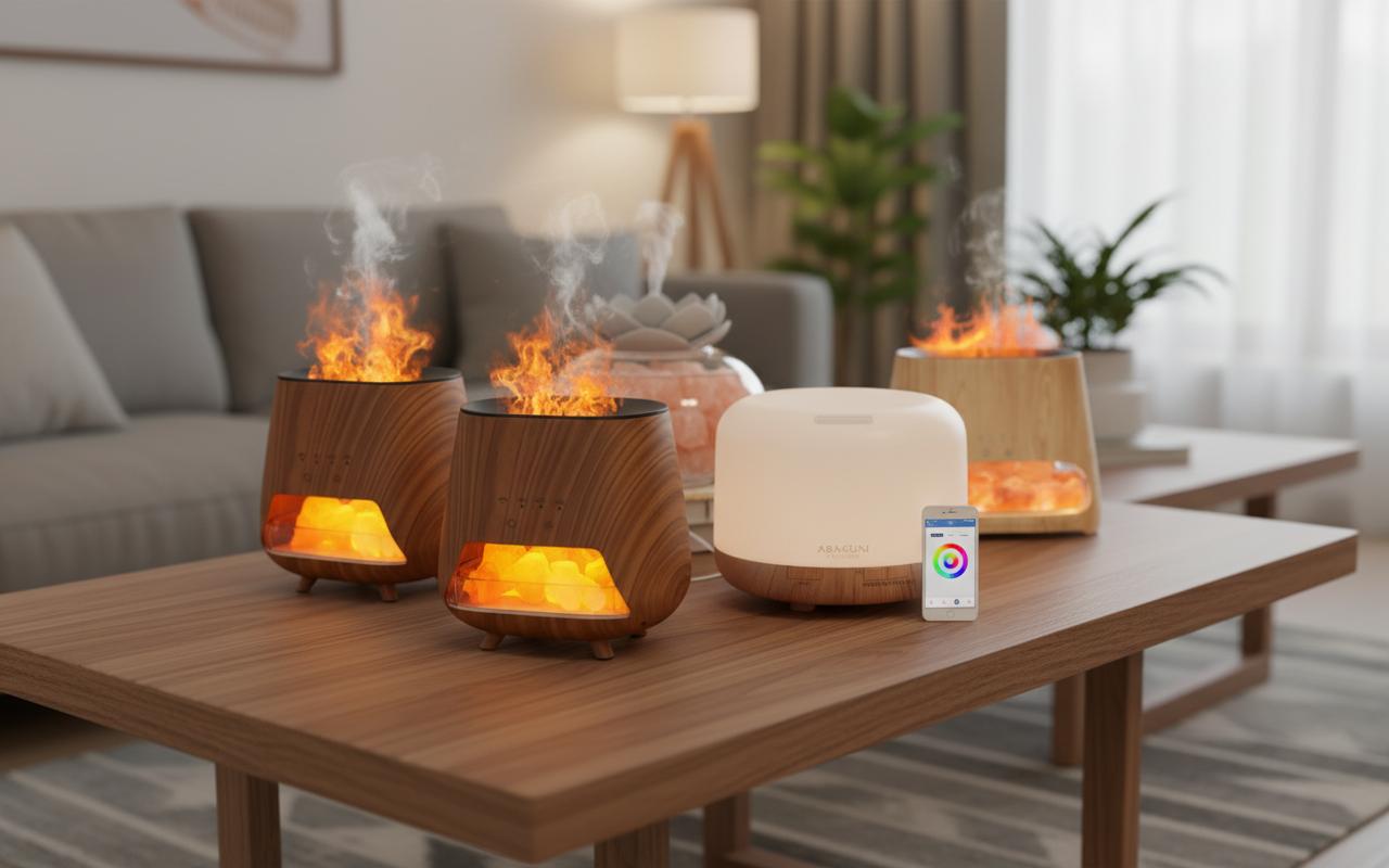Best Smart Aromatherapy Diffuser Lamp - Cozy Ambiance, Soothing Scents, Vibrant Colorful Lighting