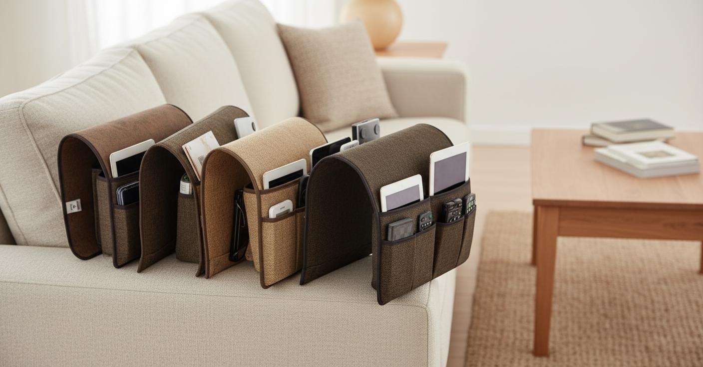 Best Smart Remote Storage Armrest Organizer - Convenient, Space-Saving, and Easy-to-Install