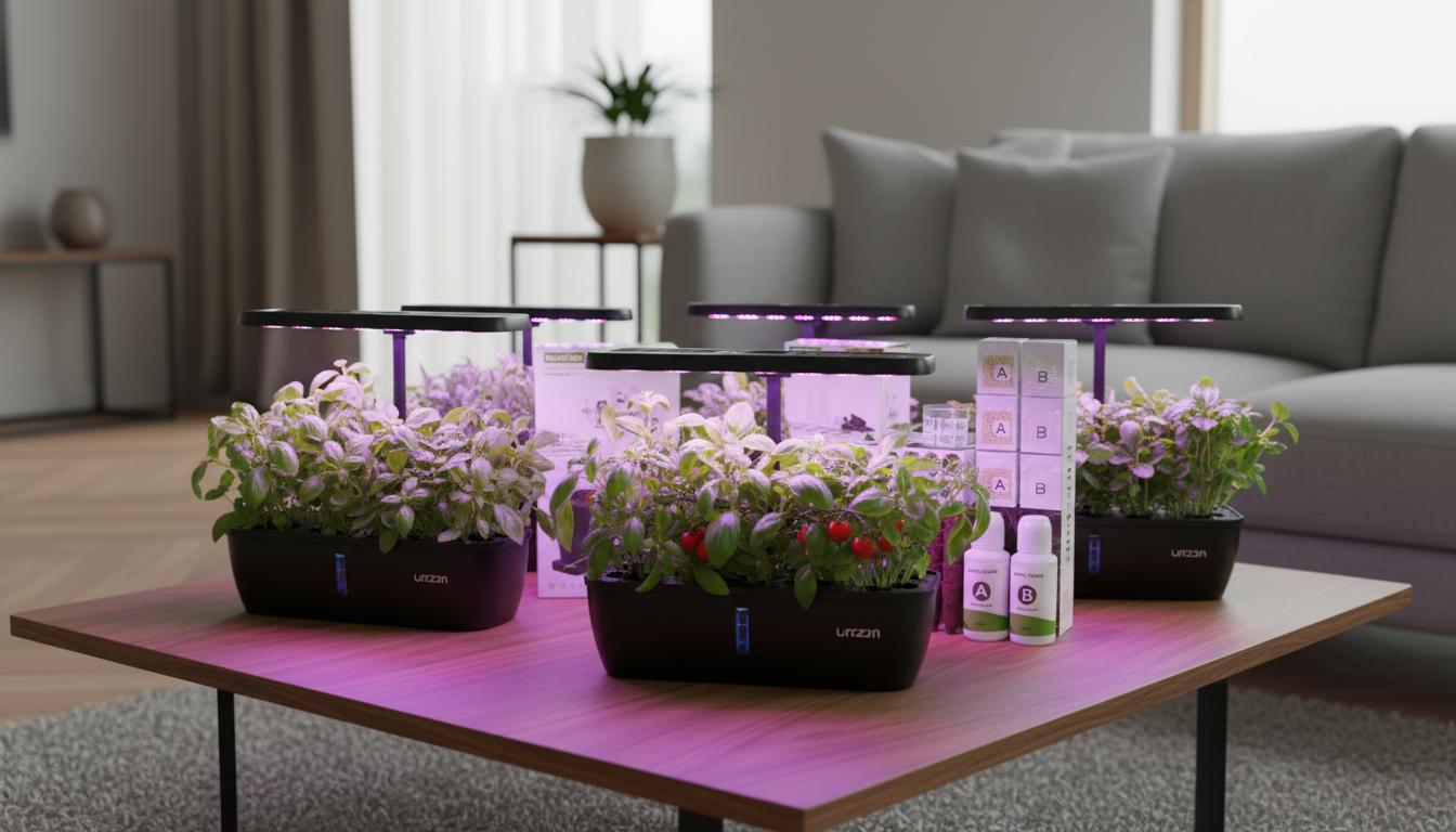 Best Tabletop Indoor Hydroponic Kit - Effortless Growing, Fresh Herbs, Versatile Vegetables
