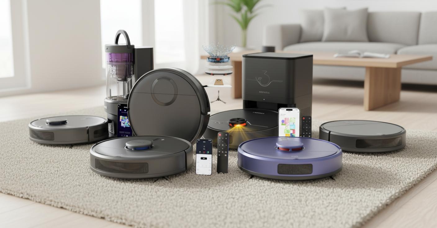 Best Ultra-Quiet Robotic Vacuum Cleaner - Powerful Suction, Low Maintenance, Long-Lasting Performance