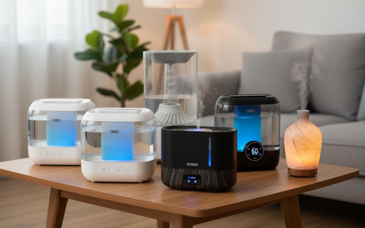 Best Ultrasonic Humidifying Vase - Efficient Moisture Release, Stylish Design, Quiet Operation