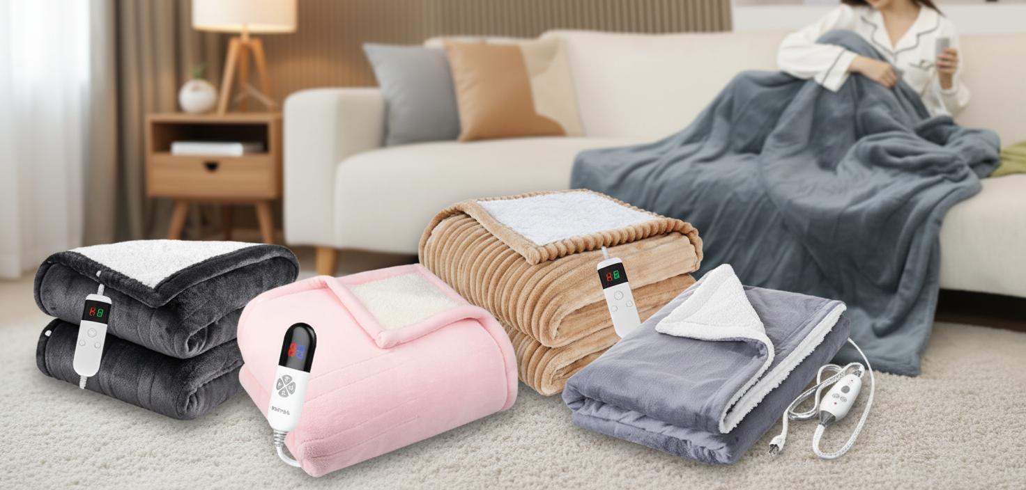 Best Weighted Heated Throw Blanket - Cozy Warmth, Customizable Heat, and Safety Features